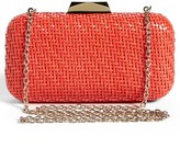 Thumbnail for your product : Sondra Roberts Woven Minaudiere