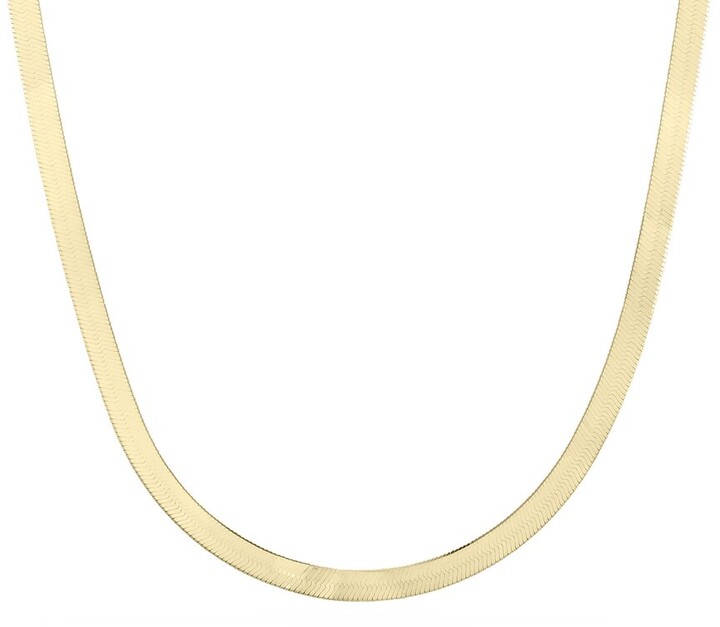 This Herringbone Chain Necklace | Shop the world's largest 