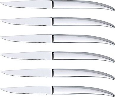 Tarrerias Bonjean Laguiole Heritage Mirror Polish 6-piece Steak Knife Set