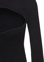 Thumbnail for your product : KHAITE Mischa Stretch Knit Cutout Midi Dress