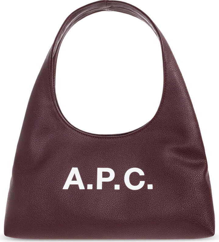 A.P.C. 'Ninon Baby' Handbag  - Burgundy