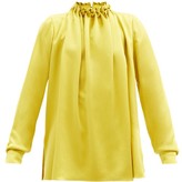 gold satin blouse uk