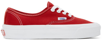 red vans sneakers