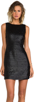 Thumbnail for your product : BB Dakota Branson Faux Leather Circle Pailette Dress