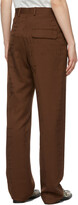 Thumbnail for your product : Martine Rose Brown Slate Trousers