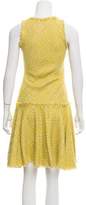 Thumbnail for your product : Lanvin Sleeveless Fringe-Trimmed Dress