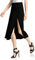 Thumbnail for your product : Halston Double Slit Midi Skirt