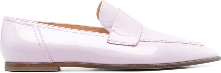 agl micro pointed toe loafer