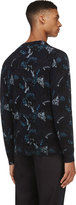 Thumbnail for your product : Marc by Marc Jacobs Blue & Purple Max Snake Sweater
