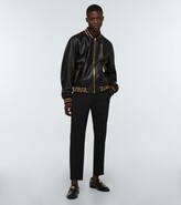 Thumbnail for your product : Versace La Medusa leather loafers