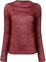 Thumbnail for your product : Issey Miyake pleated sheer top
