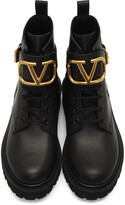 Thumbnail for your product : Valentino Garavani VLogo Combat Boots