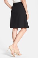 Thumbnail for your product : Classiques Entier 'Edie' Textured Pleated Skirt