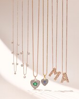 Thumbnail for your product : Alberto Milani Via Mantegna 18k Rose Gold Diamond Letter "H" Necklace