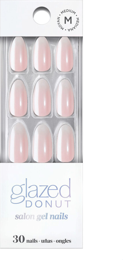 DASHING DIVA Rosewater Glaze - Almond Gel Nail Kit