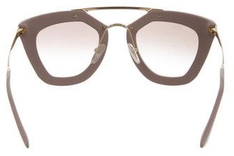Prada Oversize Cat-Eye Sunglasses