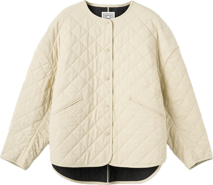 Totême Quilted Cotton Canvas Jacket ShopStyle