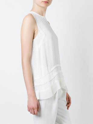 Proenza Schouler embroidered tank top