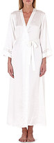 Thumbnail for your product : Nk Imode Lace-detailed silk robe