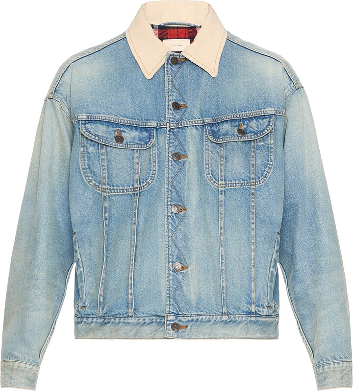 Mens Indigo Denim Jacket ShopStyle UK