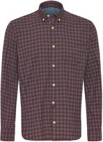Thumbnail for your product : Jaeger Men's Button down check flannel shirt
