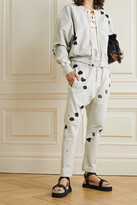 Thumbnail for your product : Bassike Printed French Organic Cotton-terry Sweatshirt - Off-white