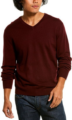 j crew men's v neck sweater