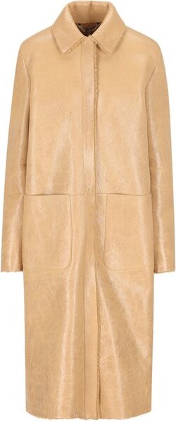Fendi Collared Long Coat