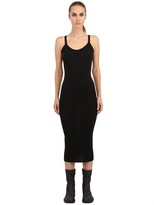 Thumbnail for your product : Rick Owens Lilies Viscose Wool Blend Ribbed Dress