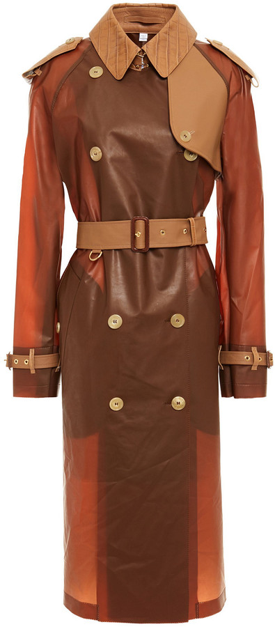 burberry crocodile trench coat