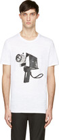 Thumbnail for your product : Rag and Bone 3856 Rag & Bone White Super 8 Camera T-Shirt