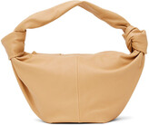 Thumbnail for your product : Bottega Veneta Beige Double Knot Top Handle Bag