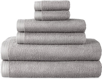 Home Expressions Solid 6-pc. Solid Bath Towel Set