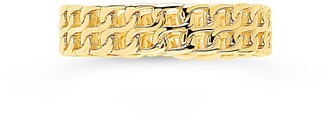 Sterling Forever 14K Gold Vermeil Chain Ring