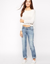 Thumbnail for your product : B.young Only Cropped Top With 3/4 Sleeves