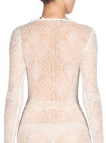 Thumbnail for your product : Alexander McQueen Crochet Lace Wool Dress