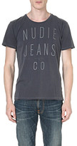 Thumbnail for your product : Nudie Jeans Faded logo t-shirt