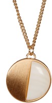 Thumbnail for your product : Stephan & Co Half Moon Stone Pendant Necklace