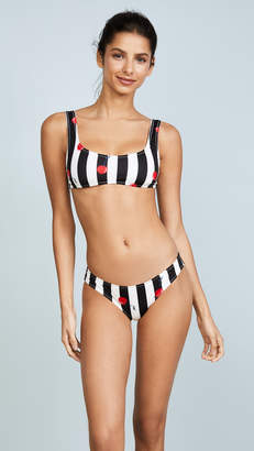 Solid & Striped The Elle Cherries Bikini Bottoms
