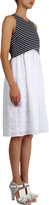Thumbnail for your product : Thakoon Crossover Bodice Eyelet-skirt Dress
