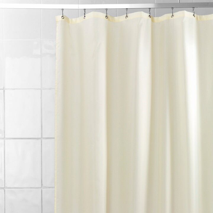 Mainstream by Aqualona Extra Long Cream Shower Curtain Cream ShopStyle