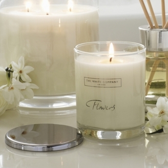 The White Company Flowers Signature Candle