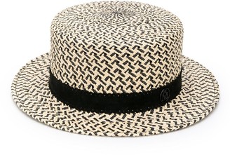 Maison Michel Augusta panama canotier hat