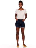 Thumbnail for your product : Old Navy Mid-Rise Slim Denim Shorts for Women - 5-inch inseam