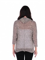 Thumbnail for your product : Vintage Havana Speckled Dolman Sleeve Zip Pullover