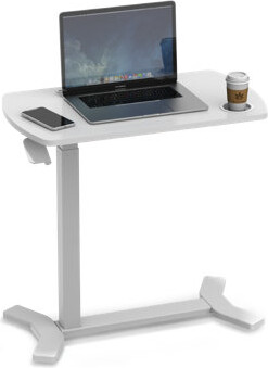 4dock Height Adjustable Mobile Standing Desk with Hidden Casters