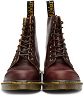 Thumbnail for your product : Dr. Martens Burgundy 'Made In England' 1460 Lace-Up Boots