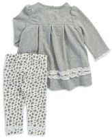 Thumbnail for your product : Nannette Baby Girls Two-Piece Animal Print Set