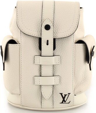 Louis Vuitton Christopher Backpack Taurillon Leather XS Neutral