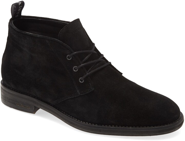 black suede chukka mens